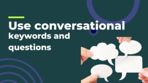 conversational questions and keywords