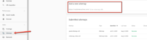 how to submit a sitemap