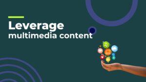 leverage multimedia content